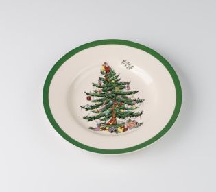 Christmas Tree Tableware European-style Small Luxury Household Ceramic Plate Western Dinner Plate